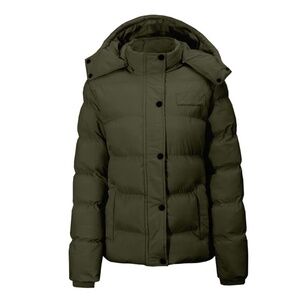 YEABEDA  Men’s Winter Coat,Heavy Weight Hooded Puffer Jacket